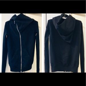 Black DRKSHDW Mountain Hoodie by Rick Owens